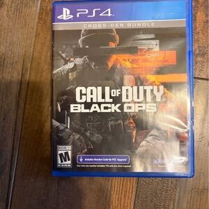 PlayStation 4 PS4 Call of Duty Black Ops 6 game in original case